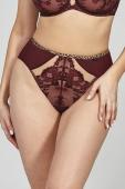 SELENA BURGUNDY Stringhighwaist Трусы высокие стринги