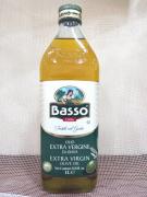 масло оливковое первого холодного прессования нерафинированное Extra Virgin Basso в стек. бут