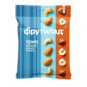 Смесь ореховая «ТРИО» 35 г – коктейль популярных орехов отборного качества: фундук, миндаль, кешью