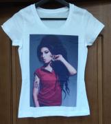 Футболка женская с принтом "Amy Winehouse"