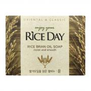 Туалетное мыло "Rice Day" с рисовыми отрубями, 100 г.