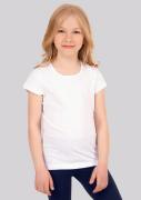 Детская футболка белая для девочек Berrak 2508