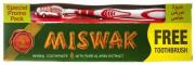 Зубная паста Dabur Miswak Herbal в комплекте с зубной щеткой 190 гр