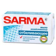 Мыло хозяйственное САРМА 140гр с отбеливающим эффектом