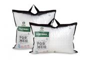 Подушка заменитель лебяжьего пуха тик For men Реноме