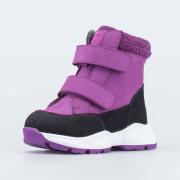фиолетов. ботинки дошкольная, школьная Нат. кожа