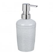 Диспенсер для мыла, Luna, 350мл, пластик, серый