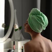 Тюрбан Пушистое (бамбук+хлопок+микрофибра)