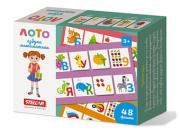 00921 Лото дорожное "Азбука-Математика"