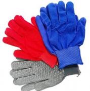 Перчатки нейлоновые точка цвет МИКС /12/1200 Корея МИНИМУМ