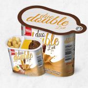 Паста шоколадная и апельсиновая с хлебными палочками DUO DOUBLE L'ART 50 гр