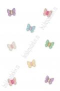Кабошон "Бабочка" 1,3*1,2 см (25 шт) SF-5711, ассорти