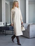 Платье тонкой вязки из хлопка с нейлоном