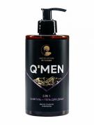 Мужской шампунь QMEN 3 в 1, 410 мл