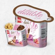 Паста "Шоколад и клубника" с хлебными палочками DUO DOUBLE L'ART 50 гр