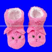 Носки-САПОЖКИ женские с мехом Мордочки ВЫСОКИЕ № 1