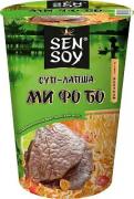 Суп Лапша БП Ми Фо Бо стакан 65г 1/24 Сэн Сой