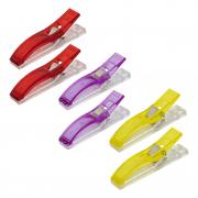 "Gamma" QC-03 Клипсы для фиксации сталь пластик 5.5 см 6 шт в блистере