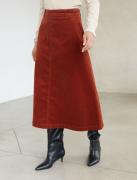 Юбка  из эластичного микро-вельвета