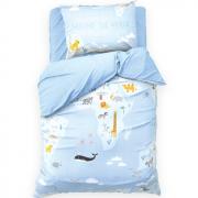 *Постельное бельё 1.5-спальное «Этель» Around the world, бязь