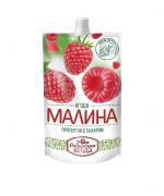 Протертая с сахаром малина "САВА"