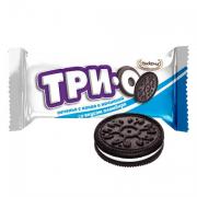 ТРИО печенье какао с начинкой со вкусом пломбира