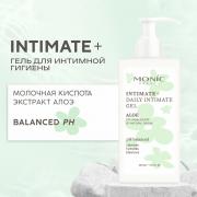 *MONIC BEAUTY INTIMATE+ Гель для интимной гигиены увлажняющий с экстрактом Алоэ 300мл