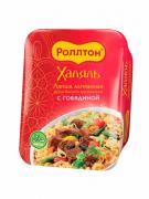 Лапша лагманная Говядина Халяль 90 гр., лоток