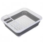 Сушилка для посуды, складная тм VETTA, 36x12х31см, пластик, силикон