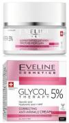 EVELINE GLYCOL THERAPY Корректирующий крем против морщин для всех типов кожи 50мл