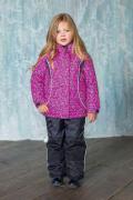 Комплект для девочки: куртка, полукомбинезон
