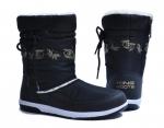 Полусапожки женские KB333BB Schwarz KING BOOTS