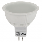 Лампа светодиодная ЭРА, 6(50)Вт, цоколь GU5.3,MR16,тепл. бел., 30000ч, LED smdMR16-6w-827-GU5.3