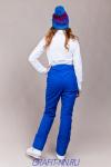 ЖЗ-201 Утепленные женские брюки цв.синий (мембрана)