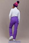 ЖЗ-209 Утепленные женские брюки цв.сиреневый ( мембрана)