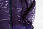 КП-303 Зимний костюм для активного отдыха цв.фиолетовый / брюки черные (плащевка)