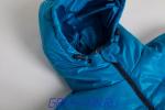 КП-306 Зимний костюм для активного отдыха цв.голубой/ брюки черные (плащевка)