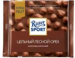 Шоколад Extra Nut горький с цел. лес. орехом Риттер Спорт 100 г