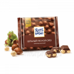 Шоколад Extra Nut молочн. с цельным лес. орехом "Риттер Спорт"100 г