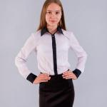 Блуза для девочки Модель 01/12-д (ср.шк)