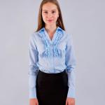 Блуза для девочки Модель 04/8-д (ср.шк)