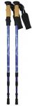 Треккинговые палки Atemi телескоп., 18/16/14 мм, twist lock, antishok, р. 65-135 см, ATP-05 blue,