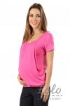 Блуза для беременных и кормящих мам Bl009.4 розовая