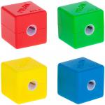 Точилка пластиковая Milan Cubic, 1 отверстие, контейнер, 20154216