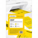 Бумага цветная OfficeSpace deep А4, 80 г/м2, 50 л. (желтый), 245202