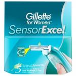 SENSOR Excel Cменные кассеты для бритья для женщин 5  шт.