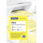 Бумага цветная OfficeSpace pale А4, 80 г/м2, 50 л. (желтый), 245188