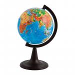 Глобус физический Глобусный мир, 12 см, на круглой подставке, 10001