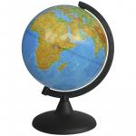 Глобус физический Глобусный мир, 21 см, на круглой подставке, 10005