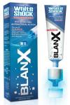 BlanX White Shock BLUE FORMULA + BlanX LED зубная паста отбеливающая 50 мл с LED крышкой